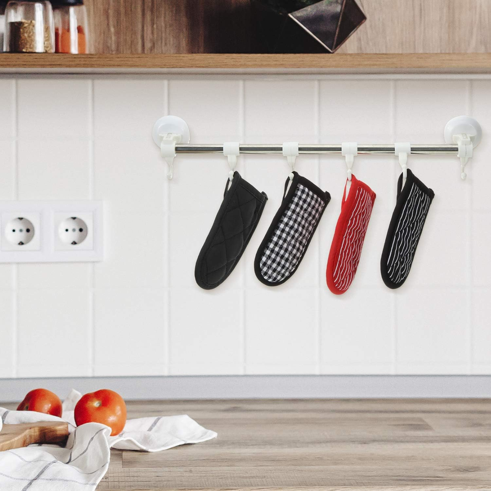 4 Pieces Pot Handle Cast Iron Skillet Handle Covers Holders Pan Handle Sleeves H