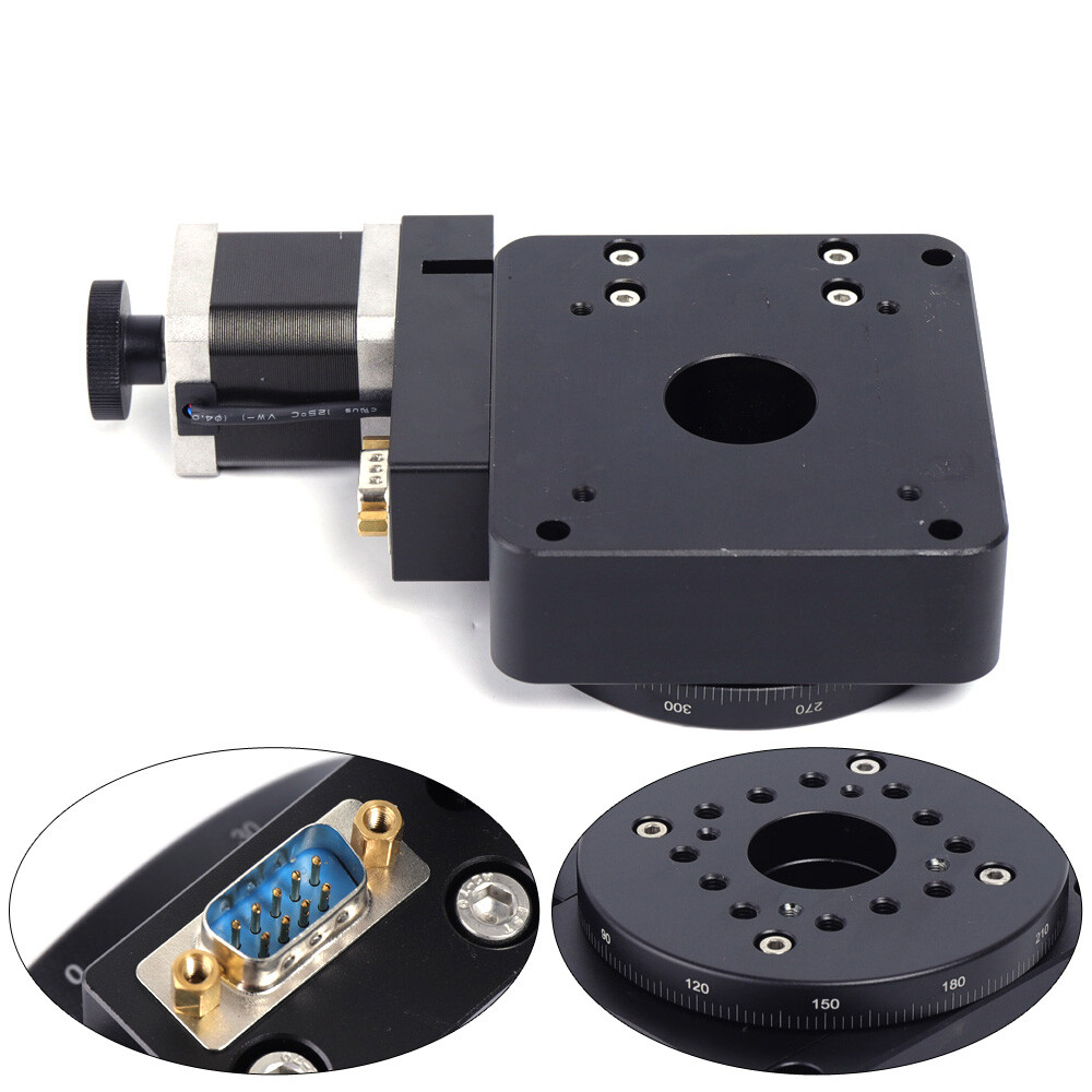360° Motorized Rotary Stage Electric Rotating PlatFitm Optical Motorized Stage