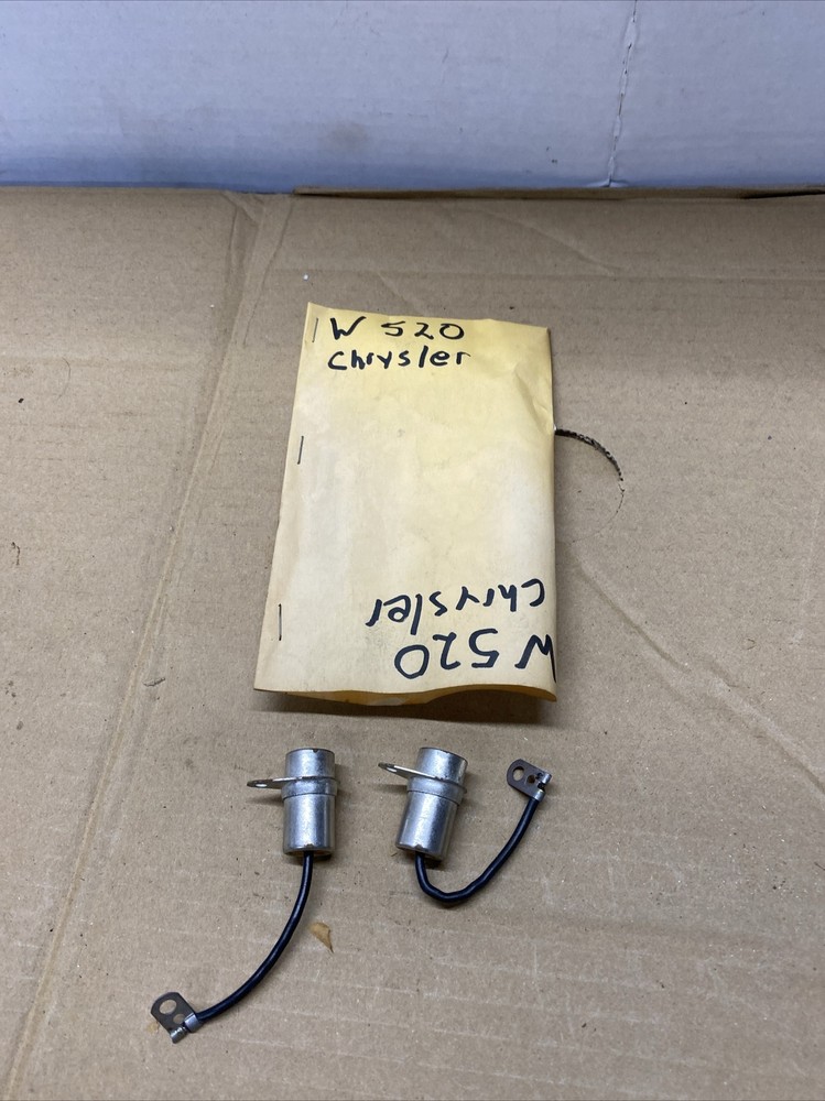 TWO Chrysler   Condensor   W-520    BB-25