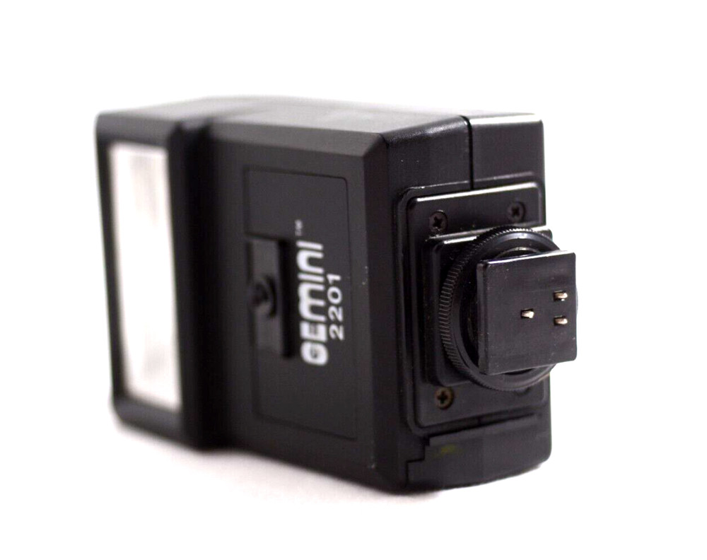 CANON DEDICATED SHOE MOUNT GEMINI 2201 CAMERA FLASH TESTED (EXCELLENT)