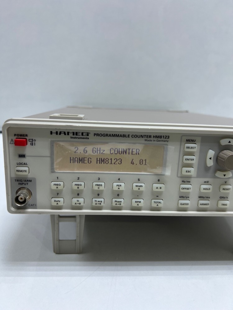 HAMEG HM8123 Programmable Counter 2.6 GHz, 4.01