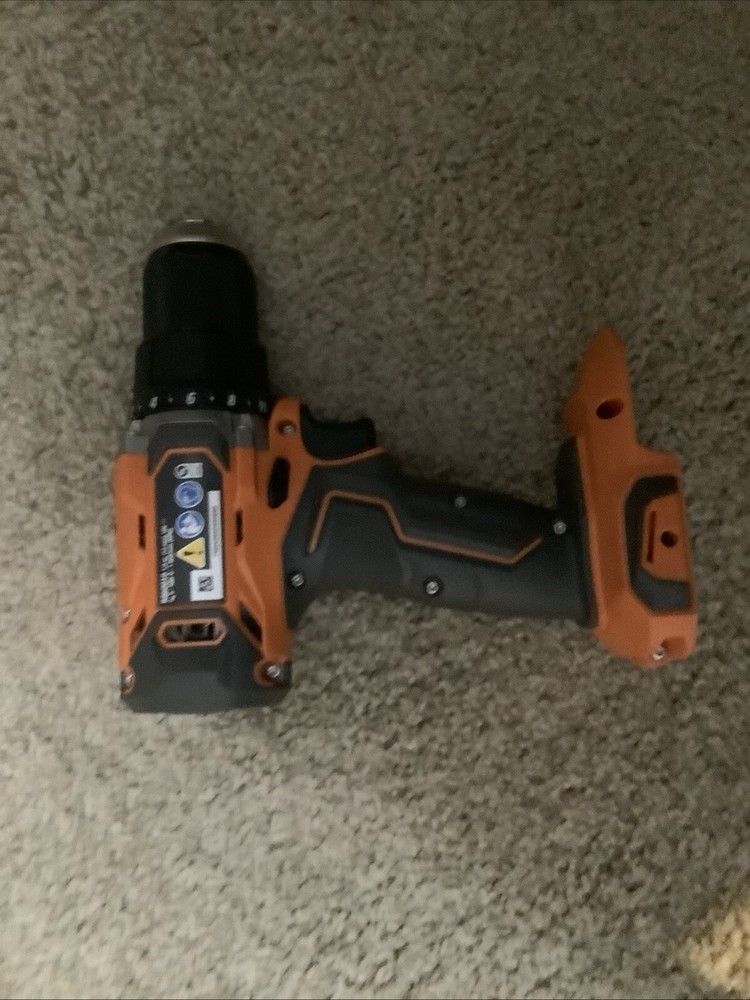 ridged 18v tools, Drill, Screw gun, R860010, Bare Tool