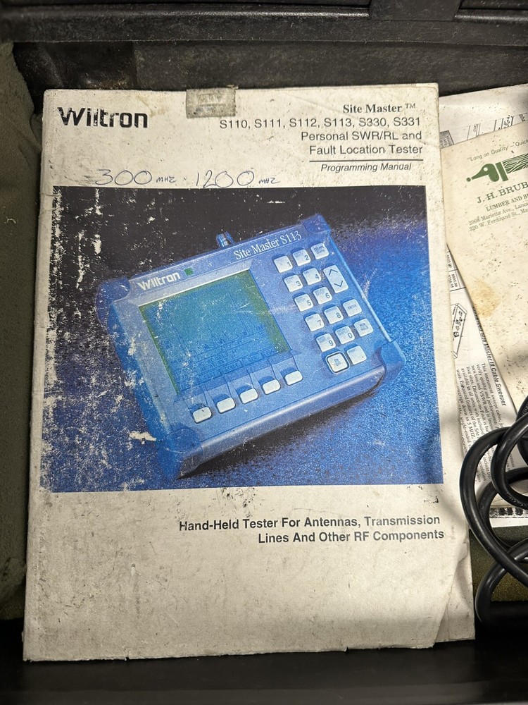 Wilton Anritsu Site Master S111