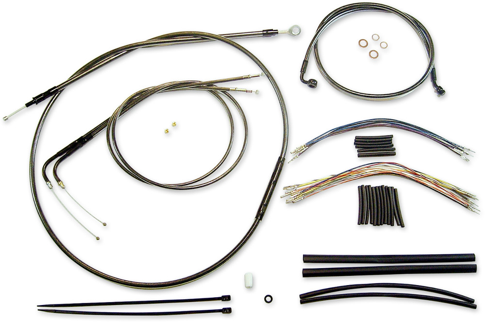 MAGNUM SHIELDING Black Pearl™ Upper Handlebar Installation Kit - 12"-14" -