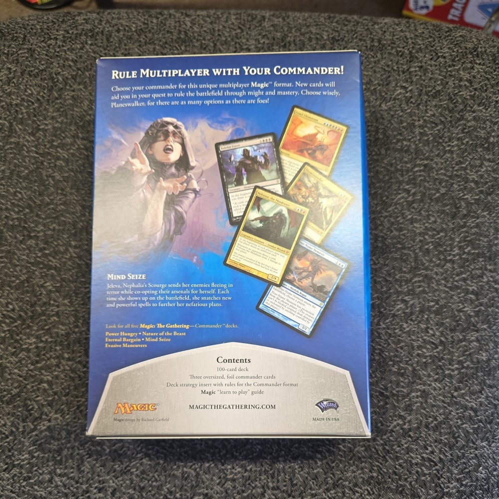 ~Mind Seize Magic the Gathering 2013 Sealed Commander Deck MTG ~NEW~