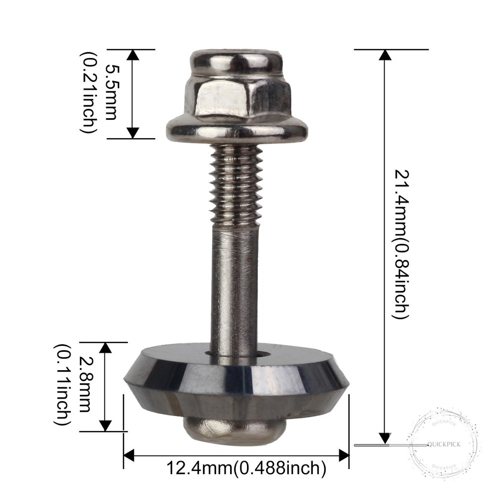 12mm Tile Cutter Scoring Wheel 14A for All Sigma Pull Handle Tile Cutters,Alloy