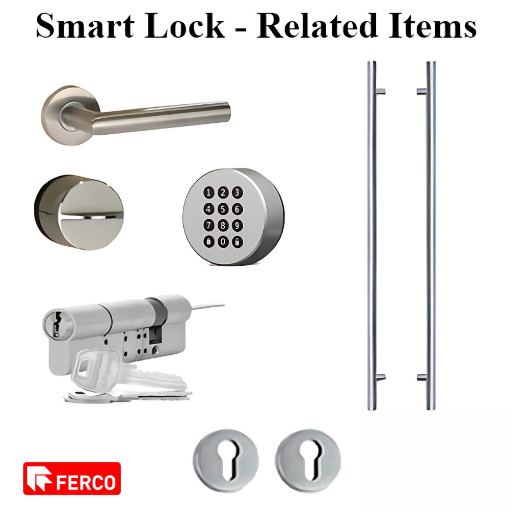 Secury Automatic Multipoint Lock Key Operated 45mm Backset 92mm PZ Gear Driven