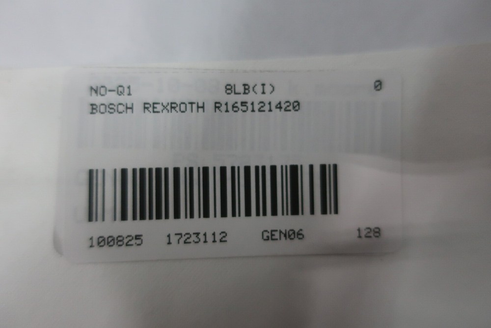 Bosch Rexroth R165121420 Linear Guide