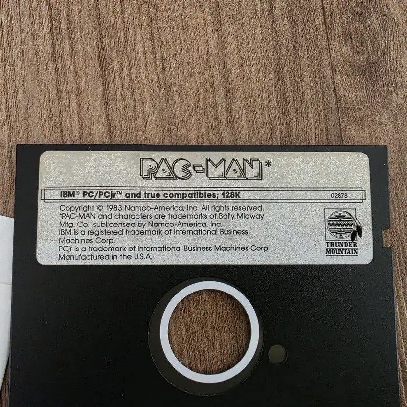 Pac-Man PC Game Floppy Disk Retro Collectible