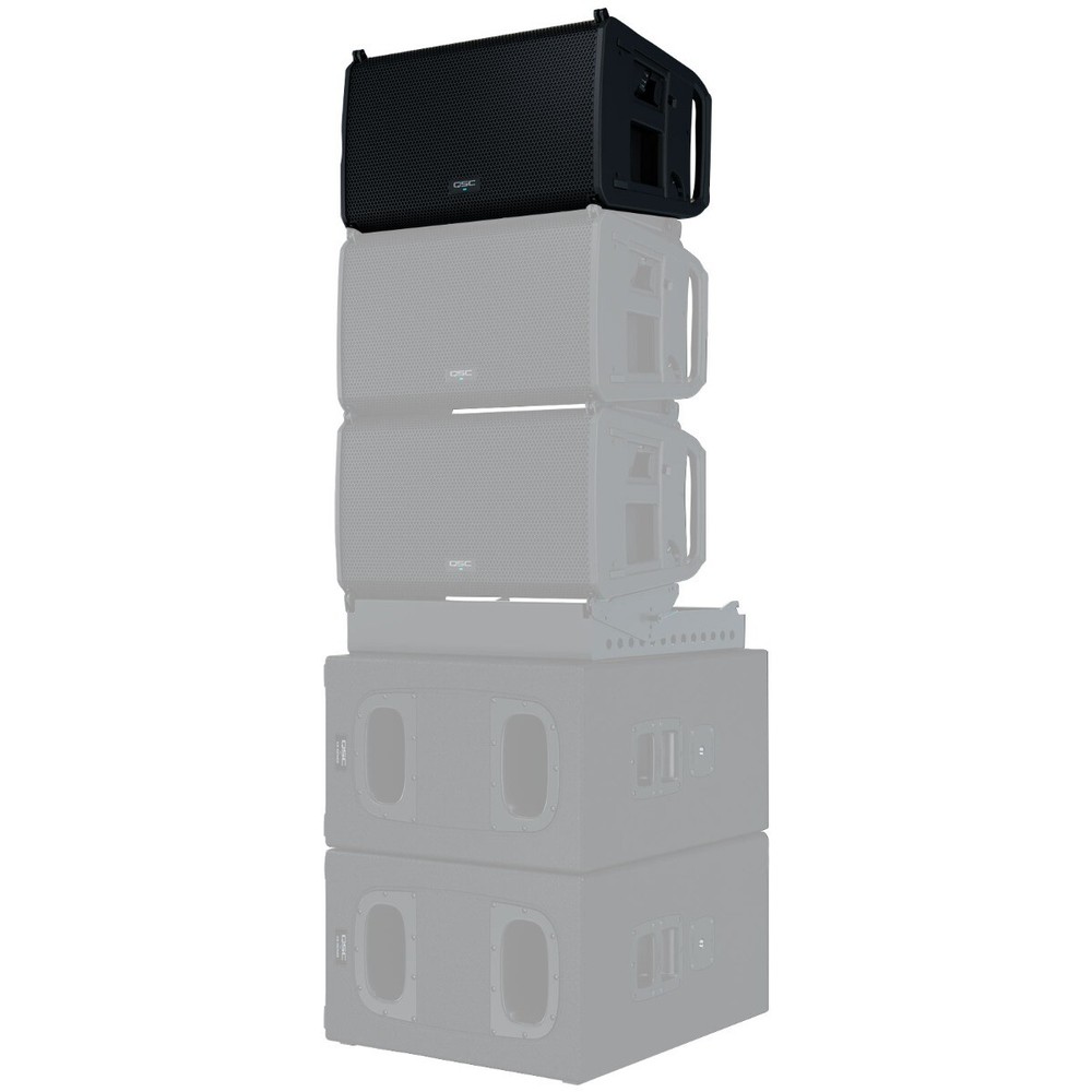 QSC LA112 12" 2-Way 2400W Active Powered Line Array DJ Pro Audio Loudspeaker