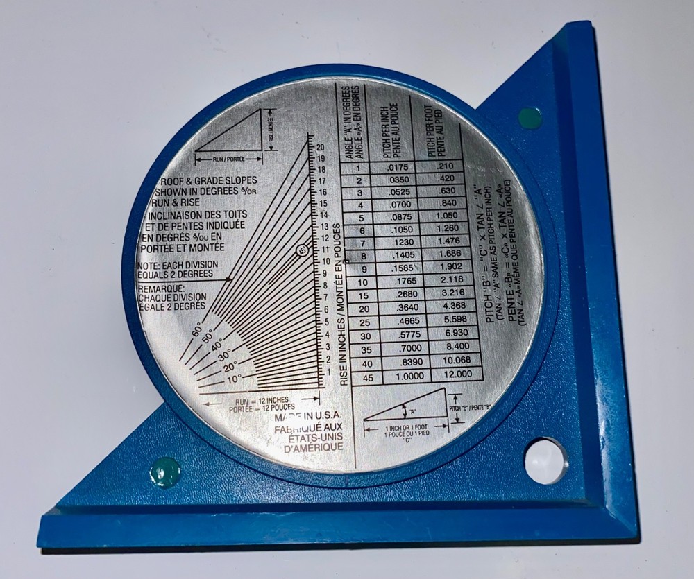 (1) Dasco Pro AF300 Angle Finder
