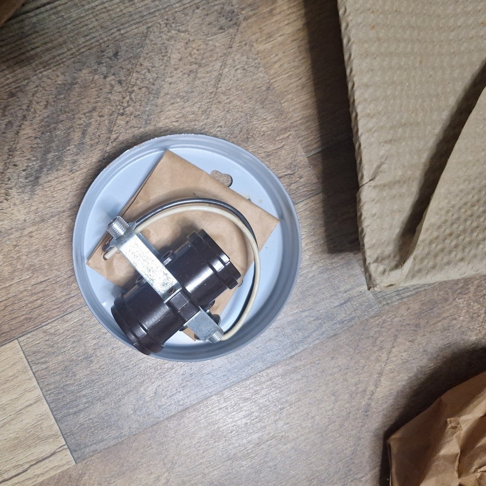Mid Century Modern bee line Semi Flush Light