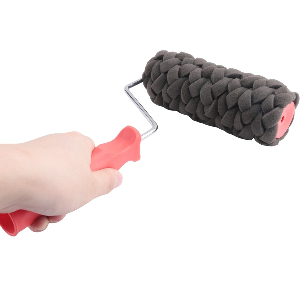 Pattern Paint Roller Tool Environmental Stamp Painting Decorative Cylinder1445