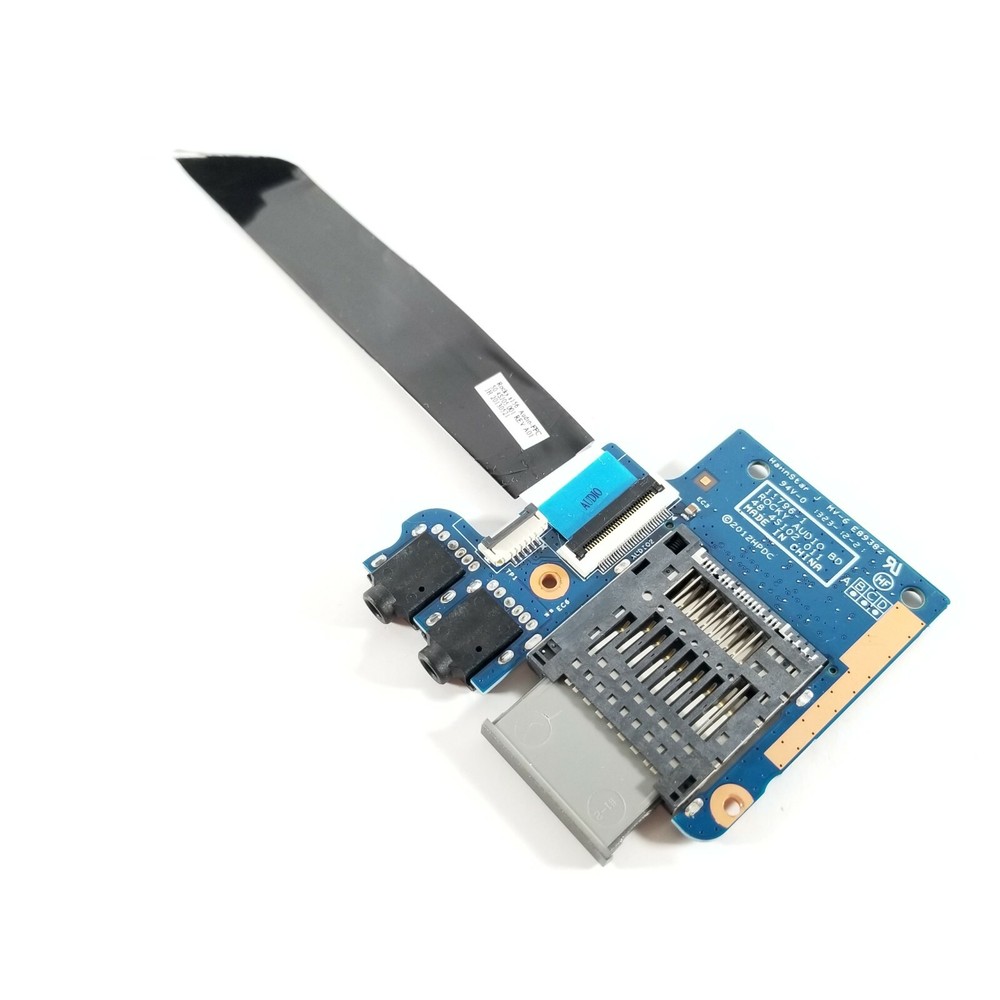 HP PROBOOK 4545s AUDIO SD CARD READER BOARD W/ CABLE 48.4SI02.011 -