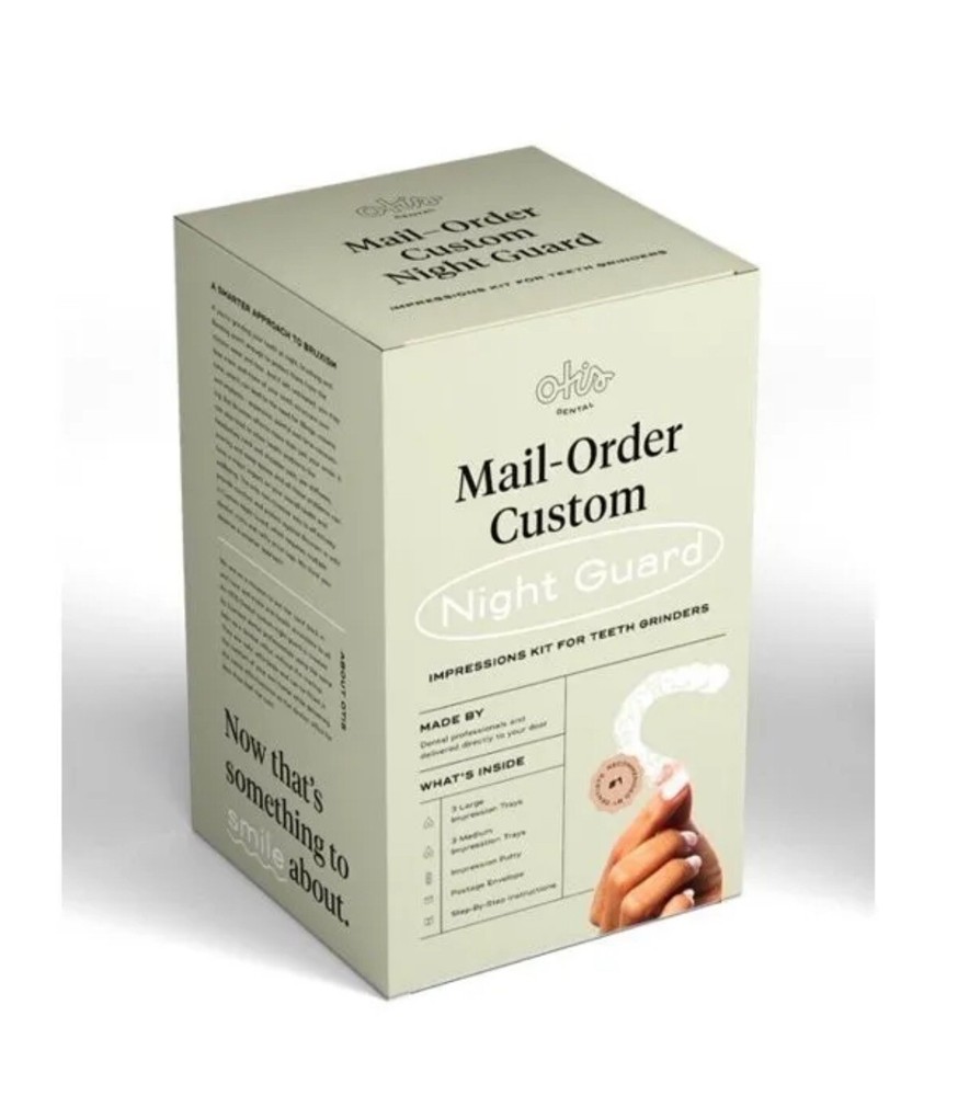 Otis Dental Mail-Order Custom Night Guard Impression Kit for Teeth Grinders