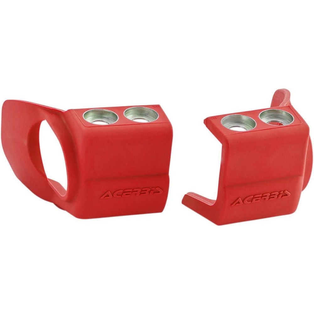 Acerbis 2742580004 Fork Shoe Covers - Red