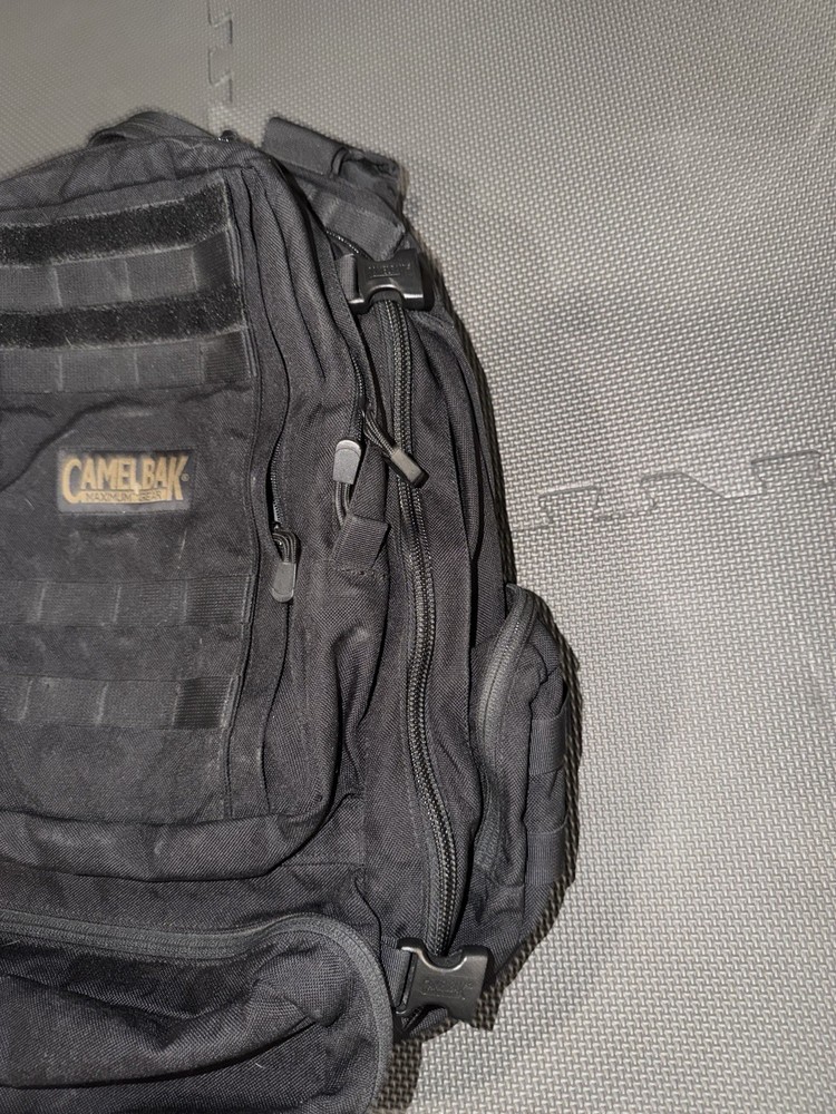 Camelbak Maximum Hydration Gear Cordura Black Tactical Backpack Large