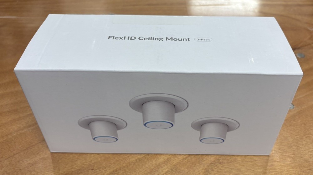Ubiquiti Access Point FlexHD Ceiling Mount, 3-pack, White | FLEXHD-CM-3 ~ NEW