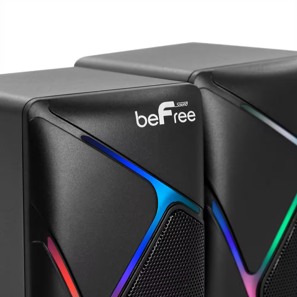 Dual Compact LED Gaming Speakers