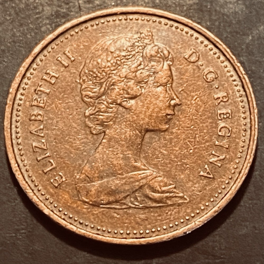 1980 Canada 1 Cent Coin