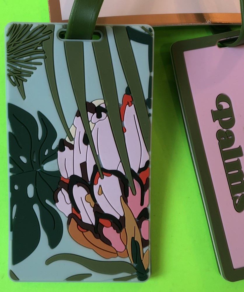 🏷️🧳 ELLEN TRACY LUGGAGE TAGS 2 PACK NEW! 🧳🏷️
