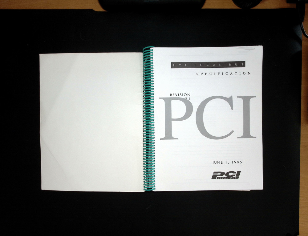 PCI Local Bus Specification, Rev. 2.1 (1995) Original document