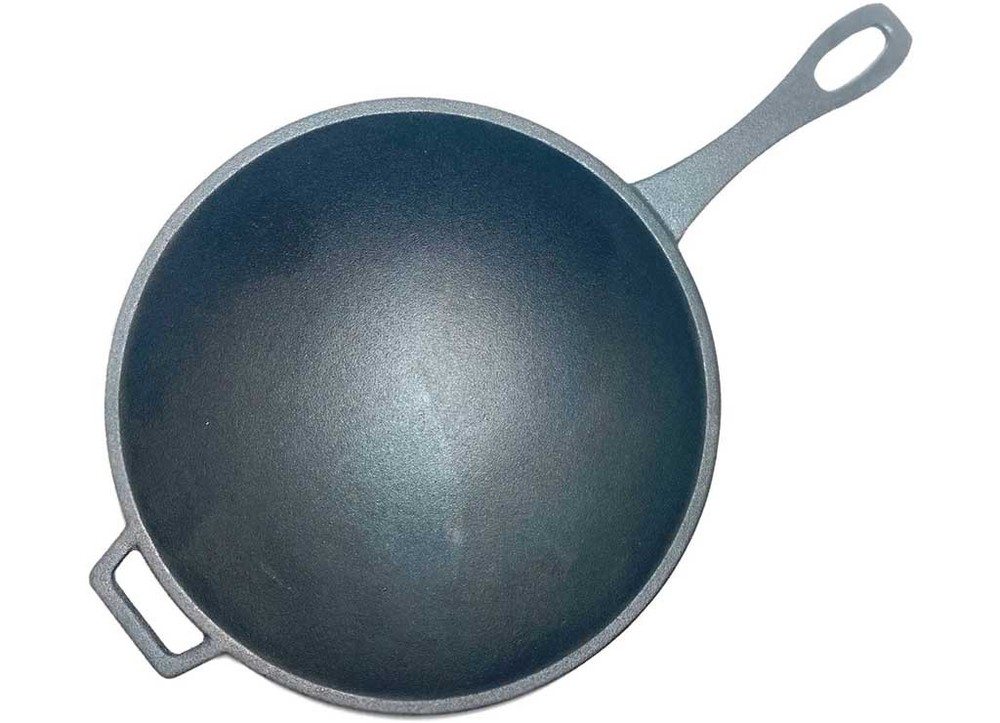 Bayou Classic 7437 12.5" Cast Iron Wok