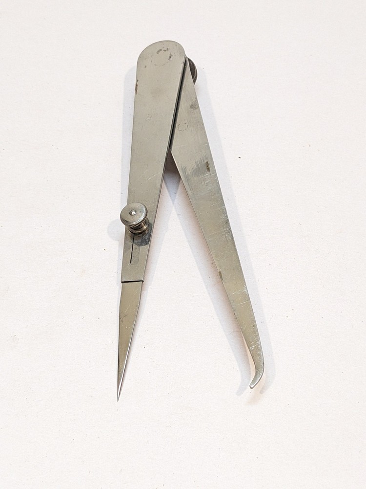 Vtg Starrett Lock Joint Hermaphrodite Caliper