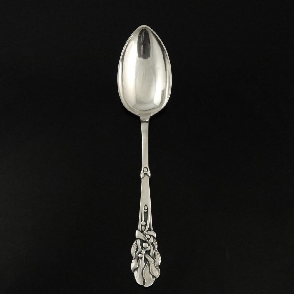 Heimbürger Silver Dinner Spoon Large 21,5 - Mistletoe / Mistelten