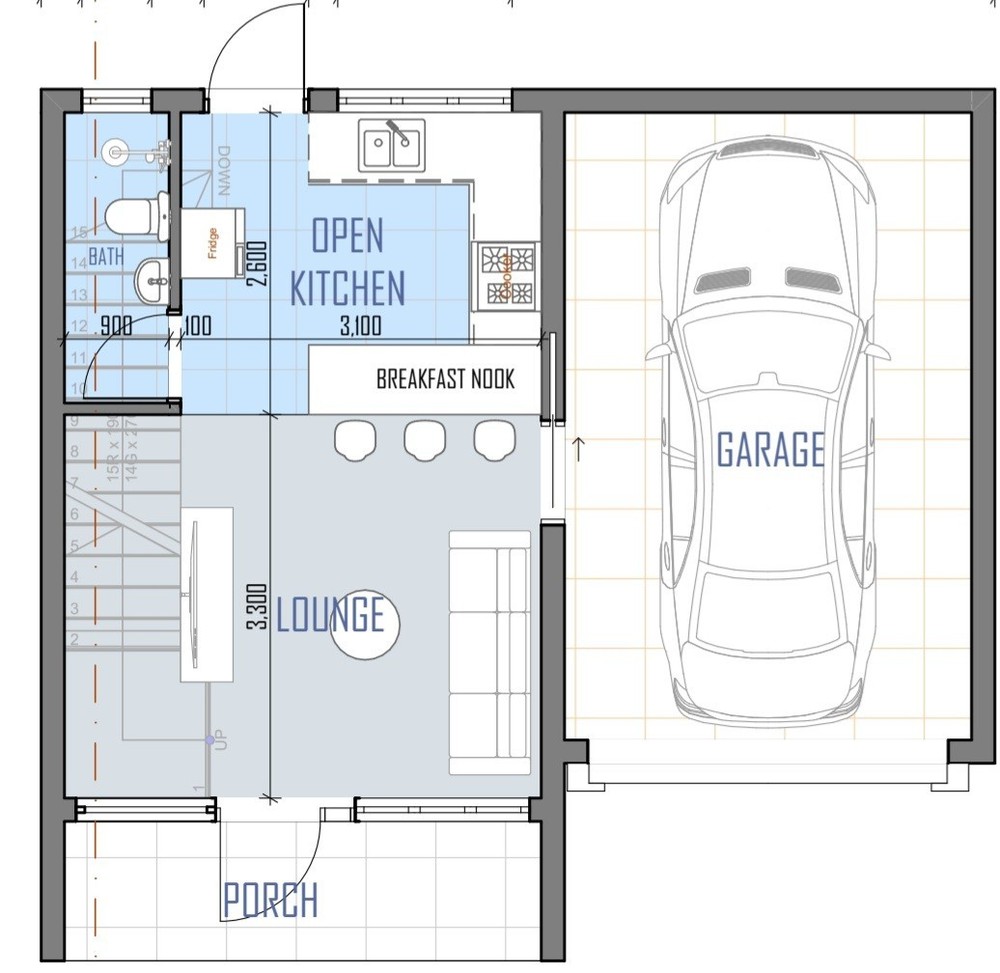 One Bedroom Tiny House Plans