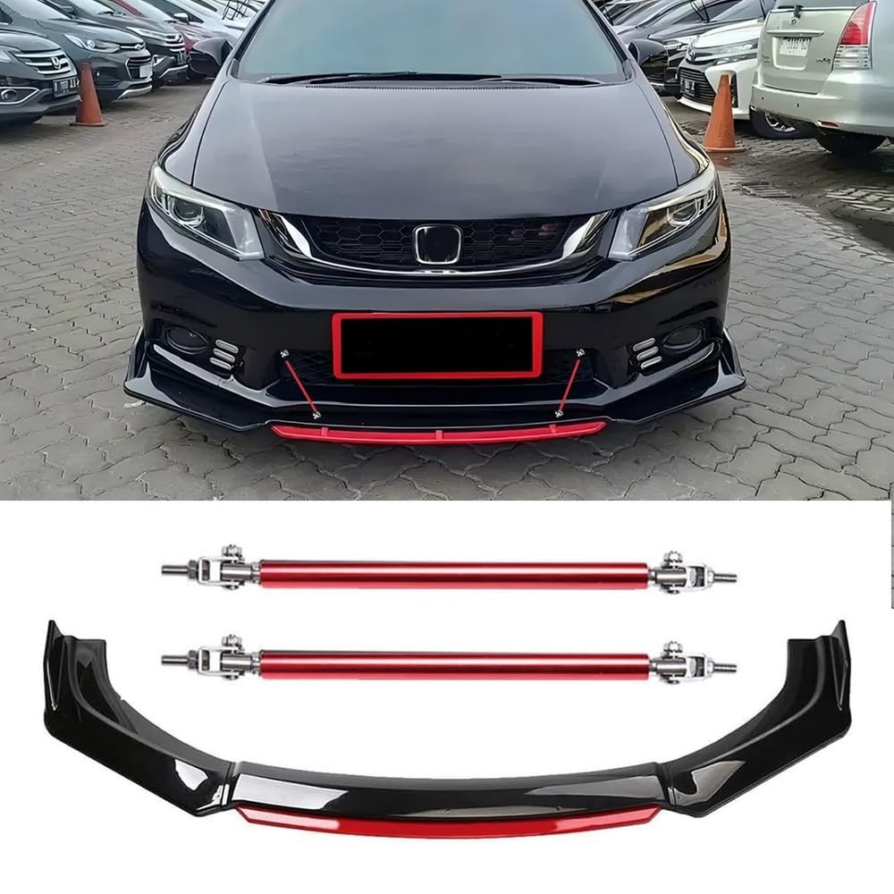 DREAMIZER Universal Front Bumper Lip Chin Spoiler Splitter Diffuser Protector...