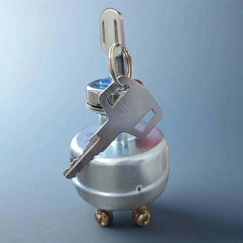 4 Position 6 Wire Ignition Switch-Includes 2 Keys, Perfect for Tractors,