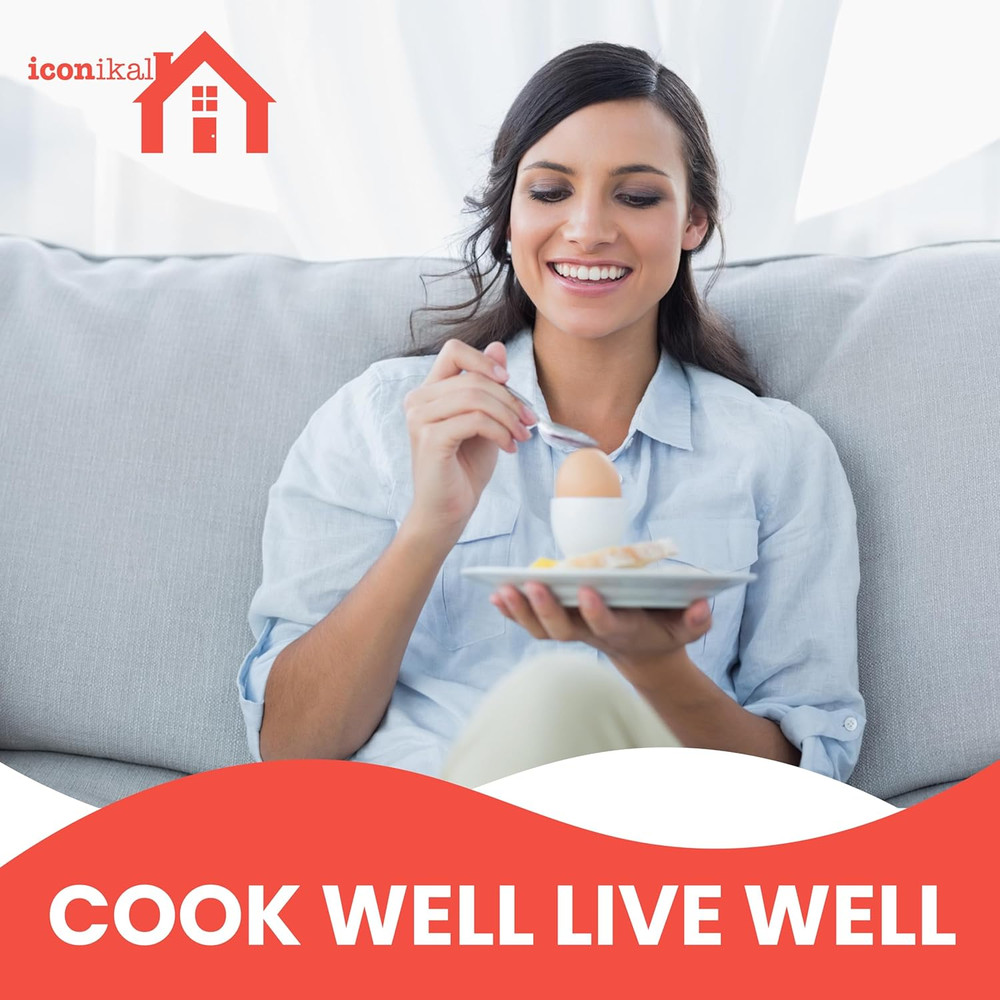 Egg Timer 2-Pack, BPA Free Color Changing for Soft or Hard Boiled Eggs