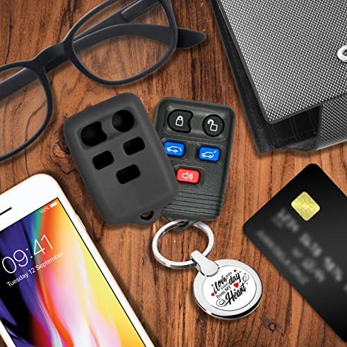 Keyless2Go Replacement for New Silicone Cover Protective Case for 5 Button