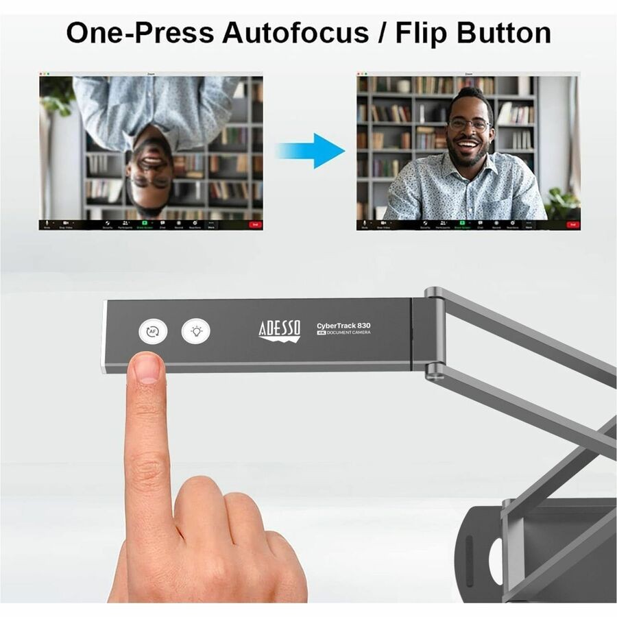 Adesso 4K 11-Megapixel Dual Mode Document Camera and Webcam