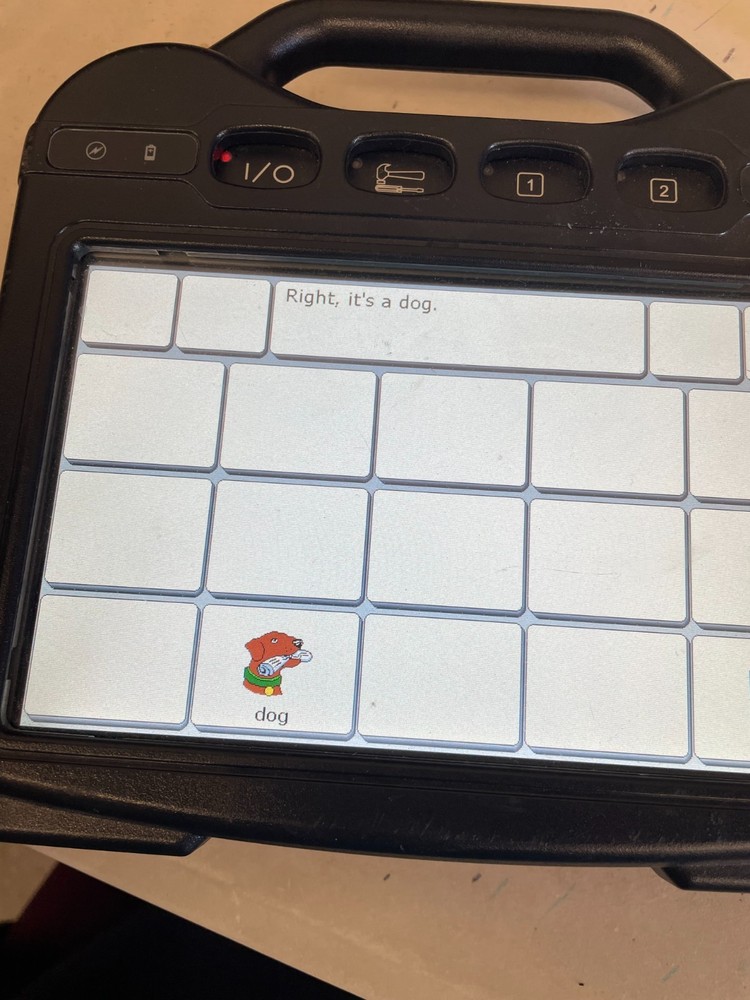 Prentke Romich SBL Springboard Tablet Device Non-Verbal Communication