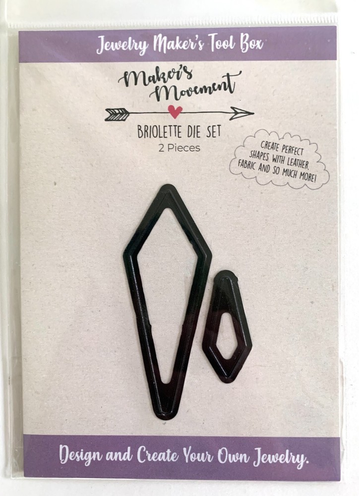 6 Pkgs Jewelry Maker's Tool Box Dies 6 Shapes Multiple Sizes per Shape