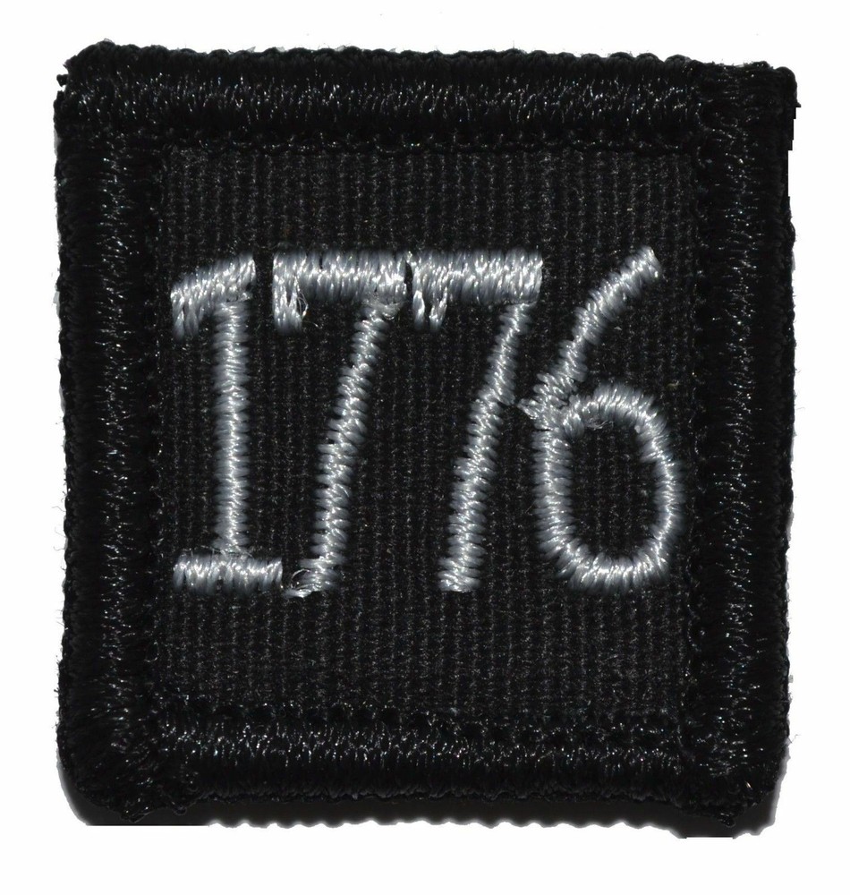 1776 - 1"x1" w/ Fastener Military  Patch