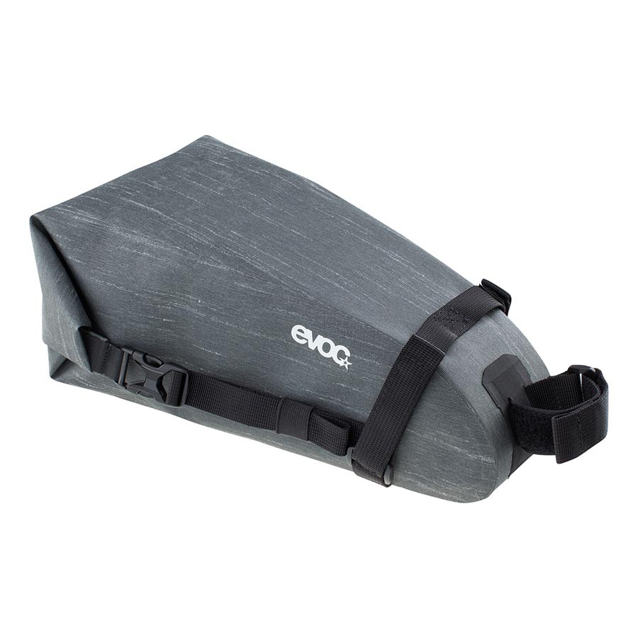 EVOC WP 4L Waterproof Seat Pack - Carbon Grey, Lightweight, Durable, Reflective