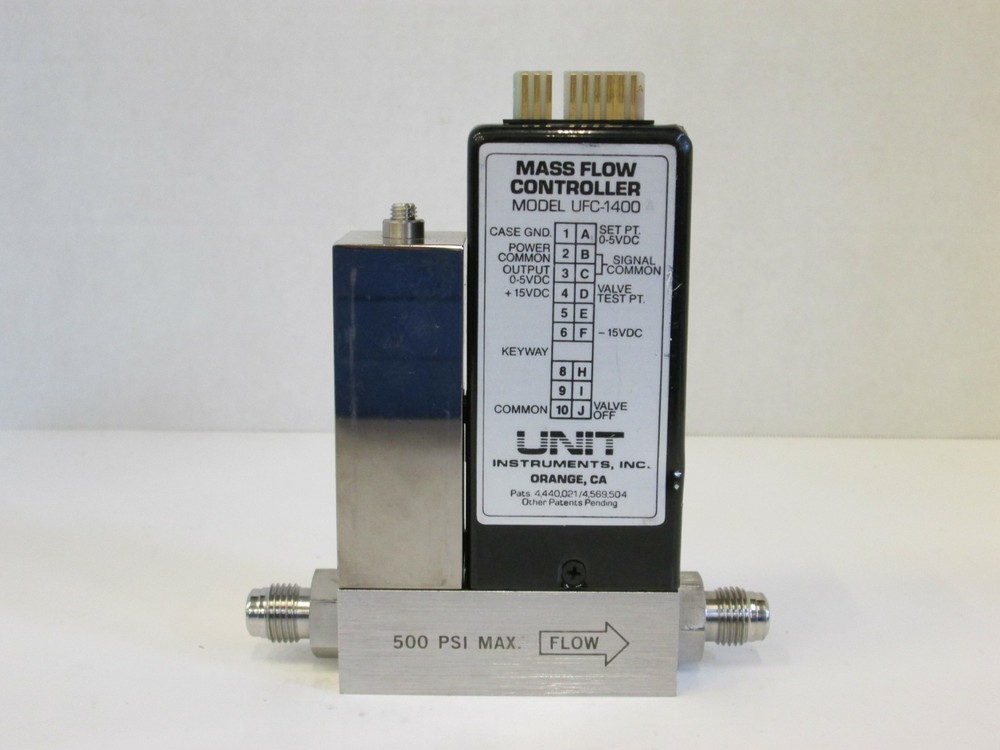 Unit UFC-1400A Mass Flow Controller, SIH4, 500 SCCM