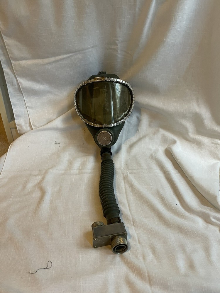 Vintage MSA Gas Mask Olive Green