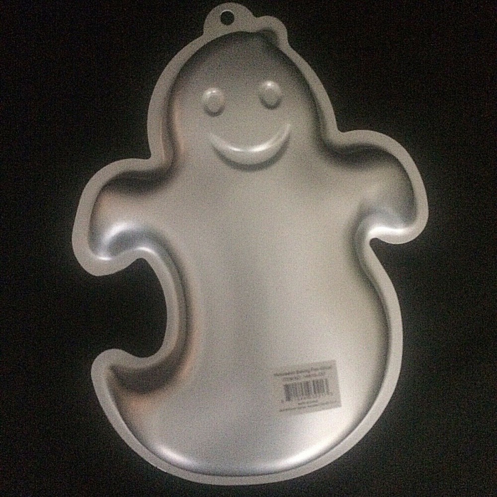 Ghost Cake Halloween 10" Baking Pan Mold Goblins Parties Wall Decor