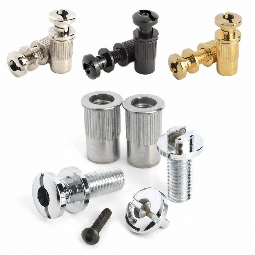Locking Tailpiece or Wraparound Bridge Mounting Studs & Anchors, Metric Threads