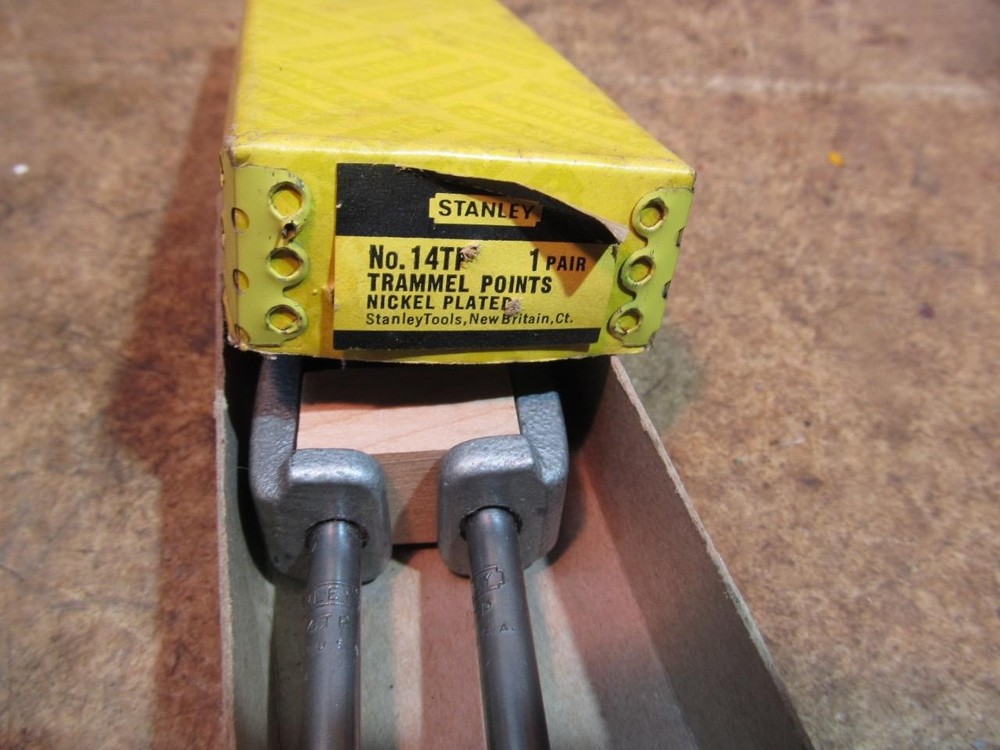 Stanley 14TP Trammel Point Set No 4