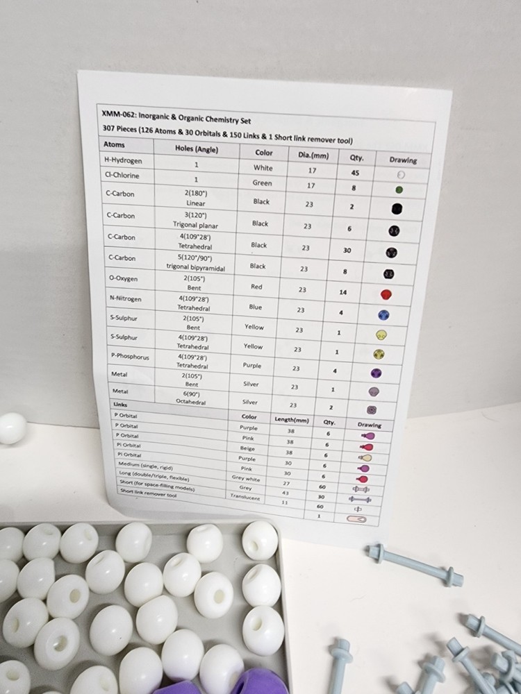 Armyte Organic Chemistry Molecular Model Kit Lab