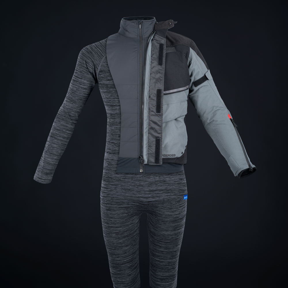 Oxford Advanced Base Layer Multi-season Motorcycle Base Layer Pant - Charcoal