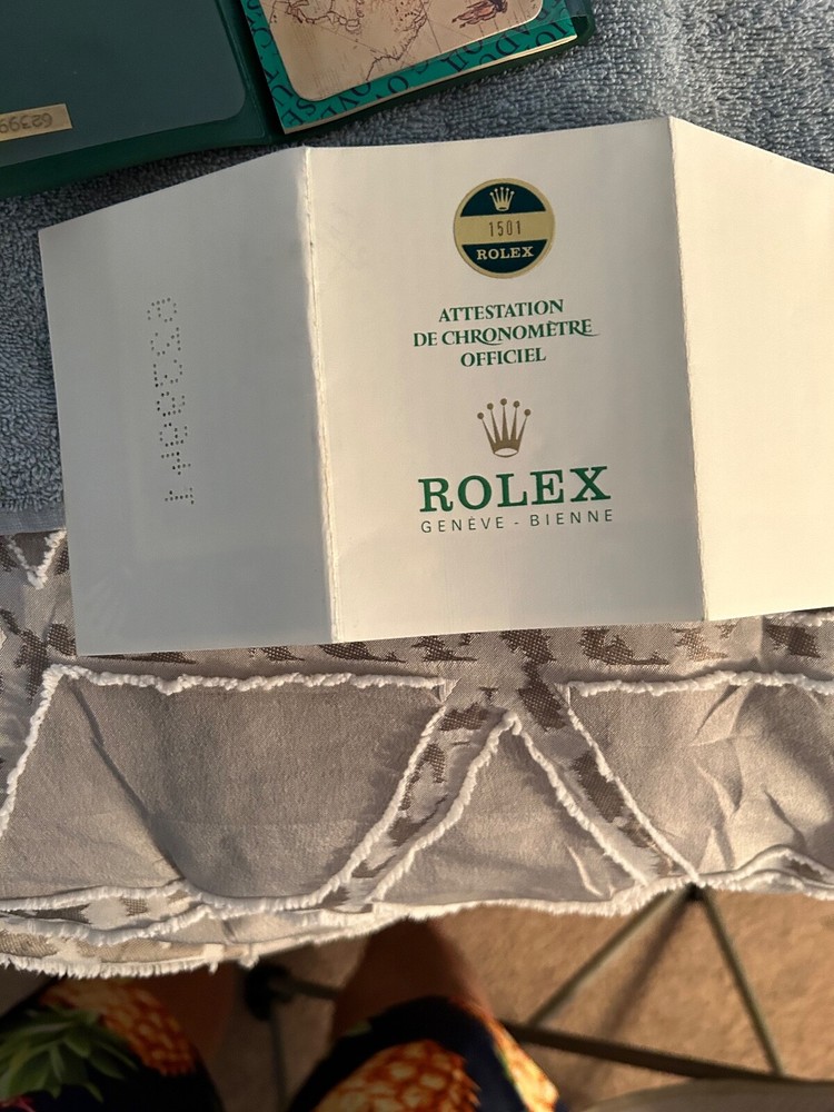 Vintage Rolex Booklet Geneve