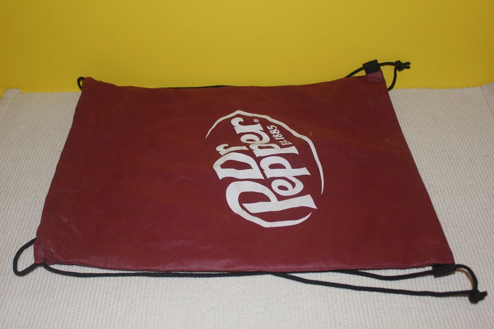 DR PEPPER DRAWSTRING. READ THE DESCRIPTION.