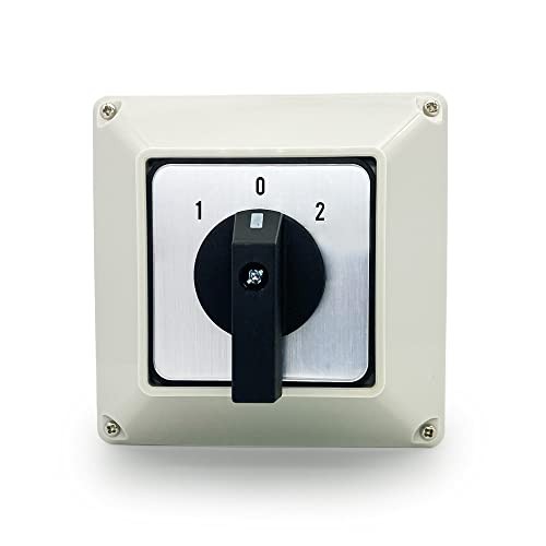 Universal Changeover Selector Switch with 3 Positions 8 Terminals, 660V 63A