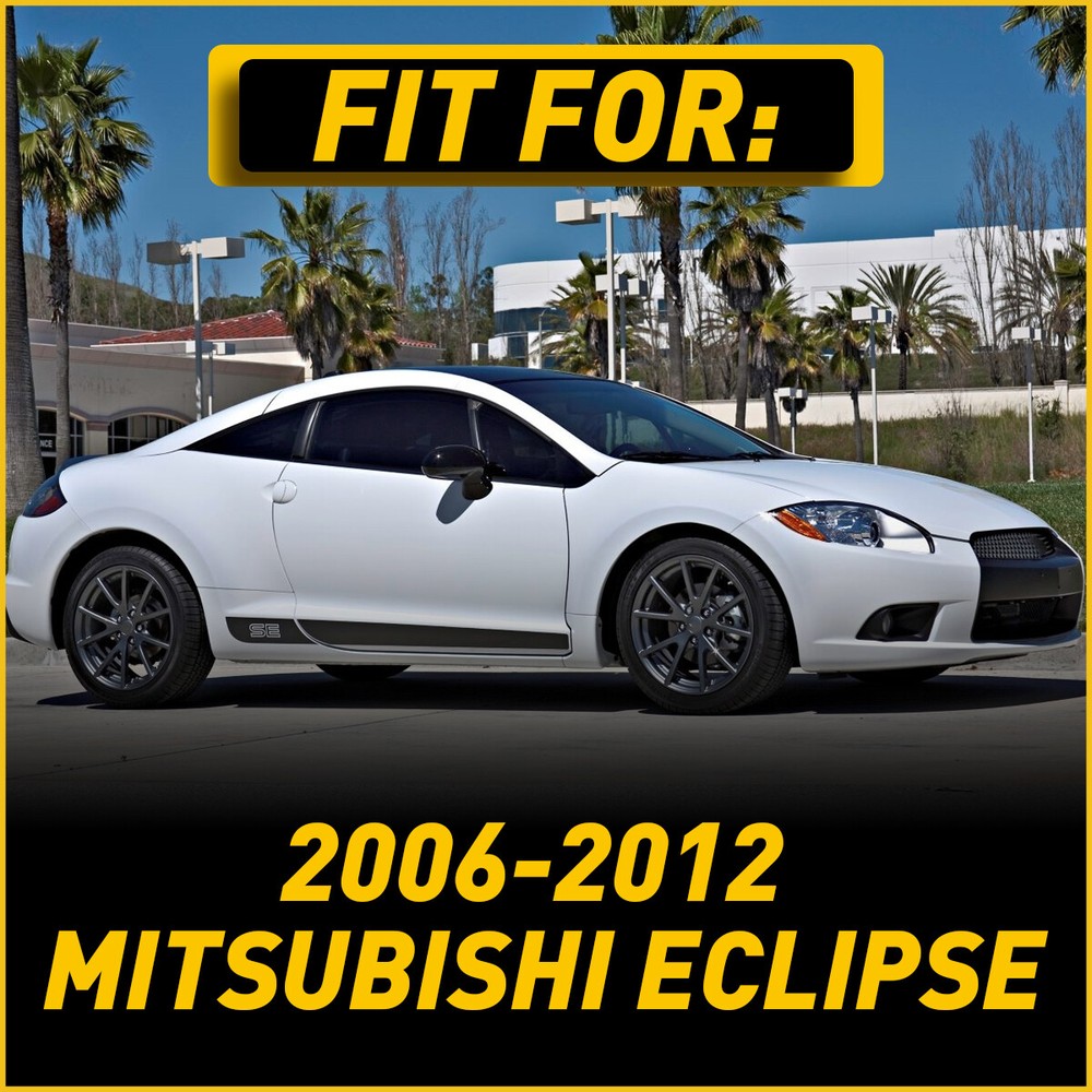 2PCS For 2006-2012 Mitsubishi Eclipse Door Front Handle Inner Left & Right Side